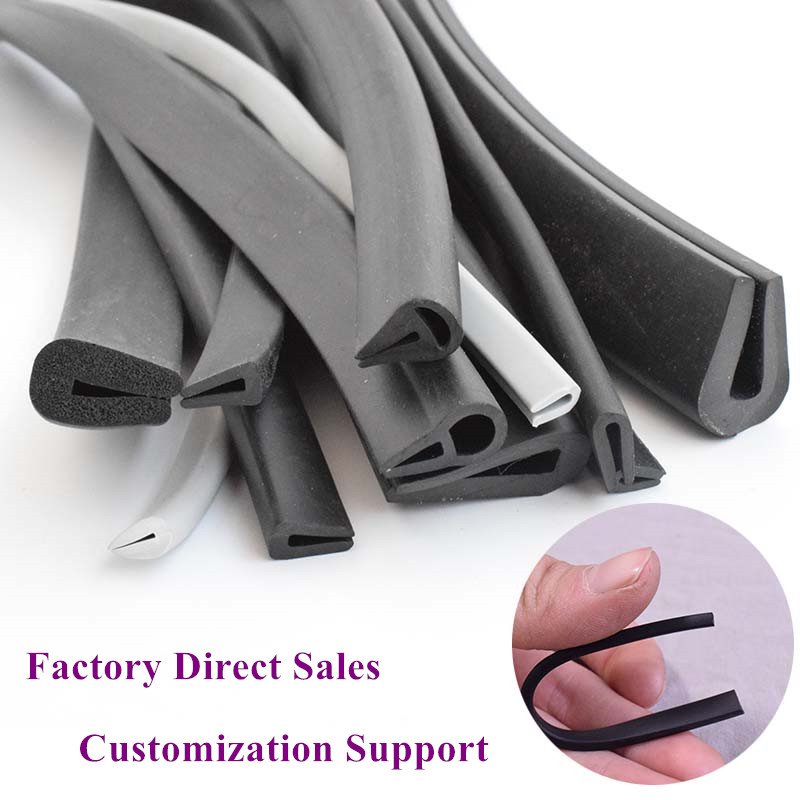 All types of rubber products manufacturing and selling EPDM or silicone rubber strips U channel edge bands
