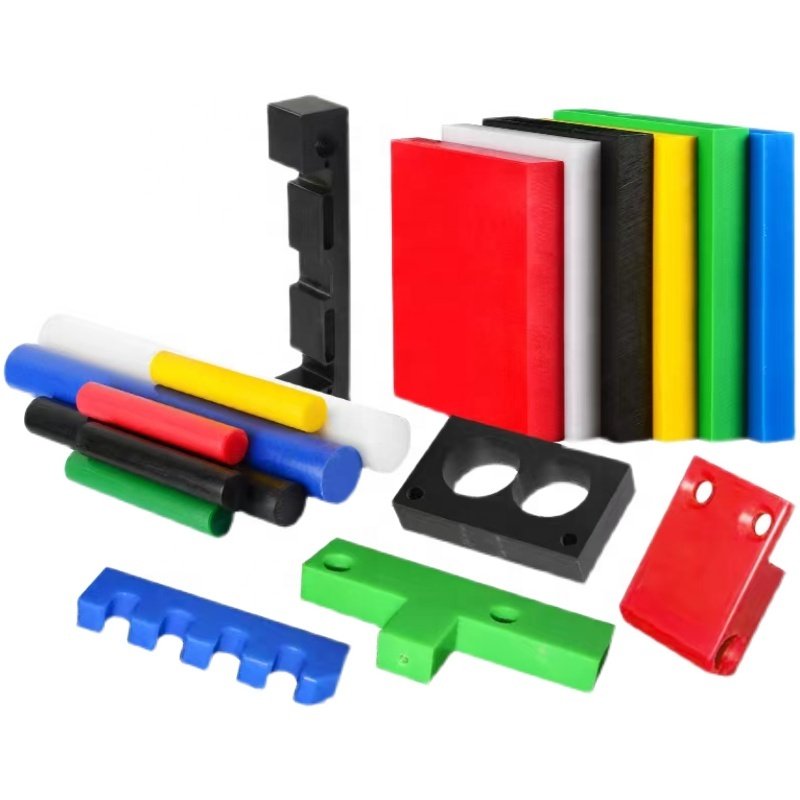 High quality Black/white/blue/red/yellow/green color pom rod delrin acetal plastic rod 4-300mm diameter
