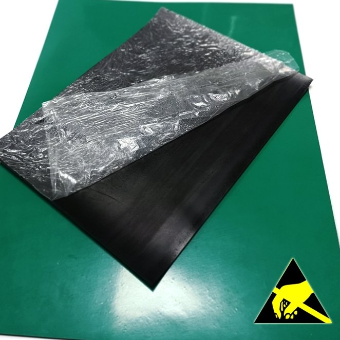 High Quality ESD Matting Natural Rubber Sheet ESD Antistatic Table Mat Floor For Cleanroom