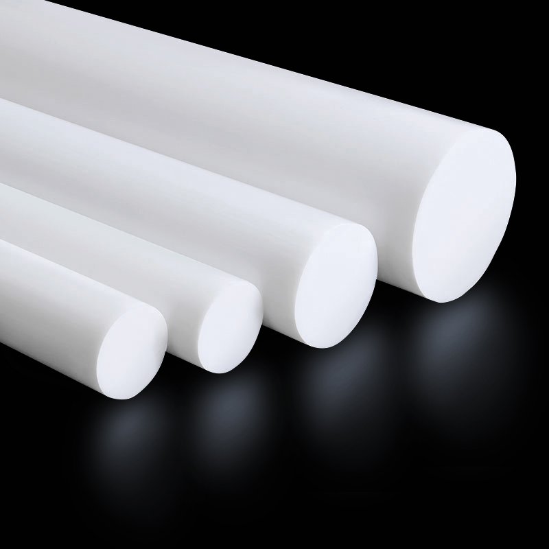 Factory PTFE rod bars Insulating high temperature engineering plastic rods Graphite Glass fiber Carbon filled ptfe rod bars