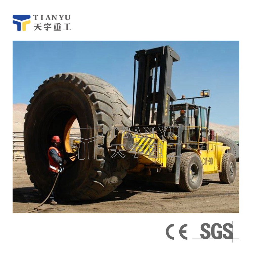 OTR Tyre Recycling Solutions R35 R51 R57 Waste Tyre Chip Cutting Machine Scrap Truck Tire Rubber Granulate Production Line