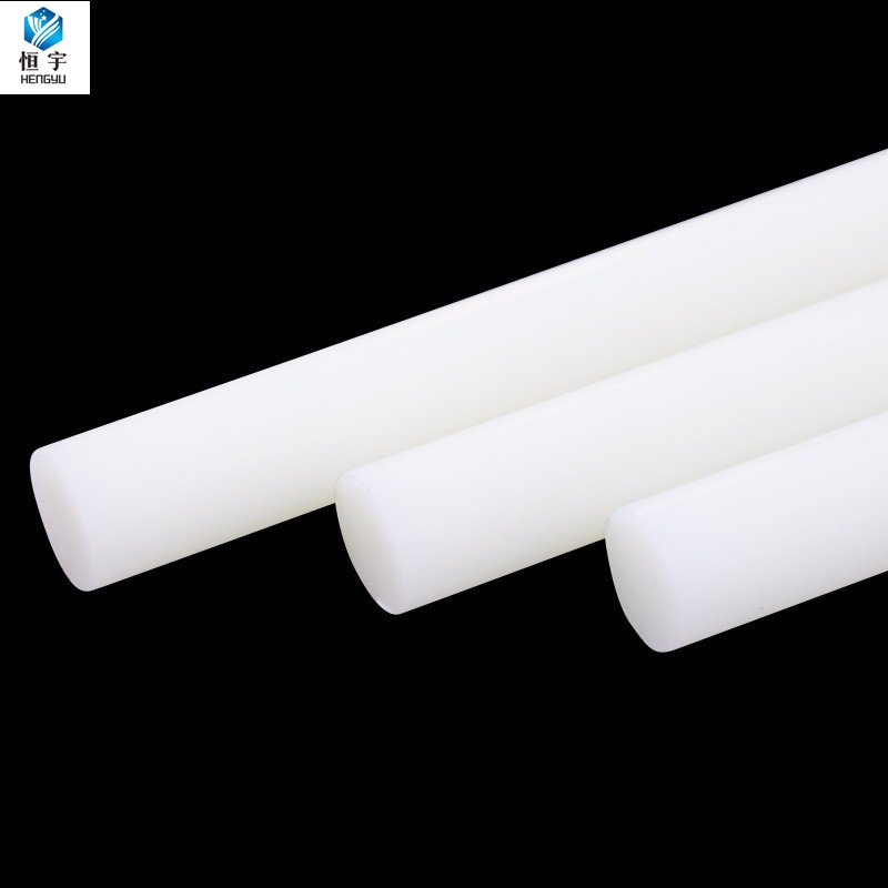 15mm 35mm 55mm100mm 200mm 300mm black white color pom PP pe solid plastic rods bars ptef pom rods bars