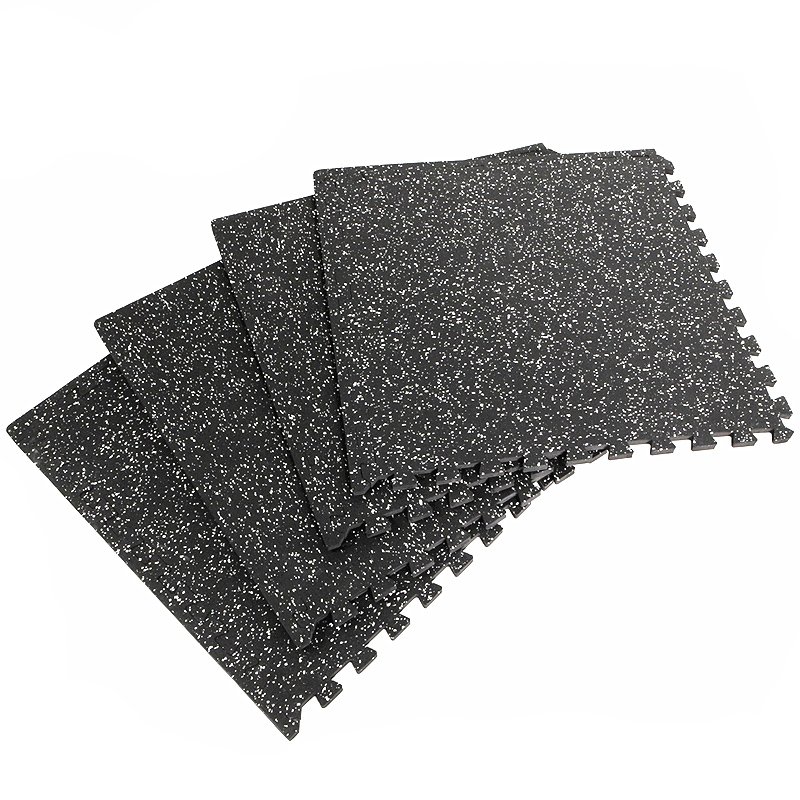 Manufacturers direct modern style anti-skid flame retardant interlocking floor tile rubber