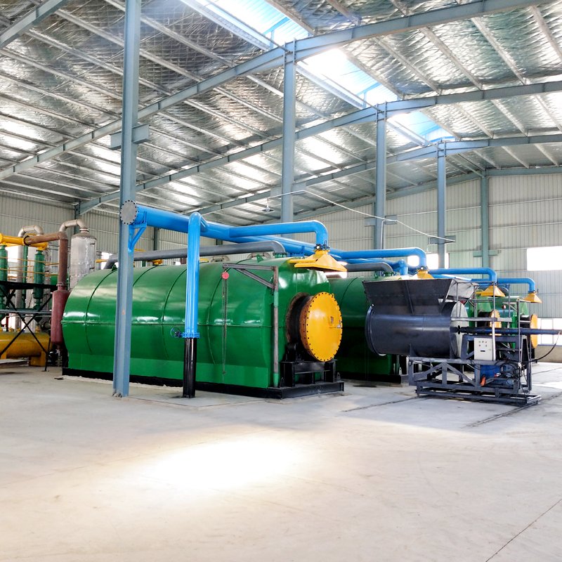 500kg-5ton mini Small Plastic to Diesel and gasoline pyrolysis plant and refinery plant Plastic pyrolysis distillation machine
