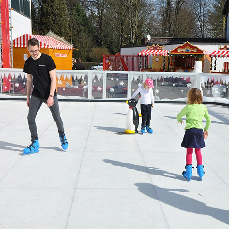 Super Performance Outdoor Hockey Rink Boards for Sale Boards PE Sheet Synthetic Ice Rink Floorball rink