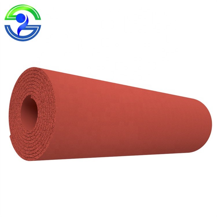 High Temperature Resistant Red Silicone Rubber Sheet Sponge Foam Pad Silicone Foam Sheet