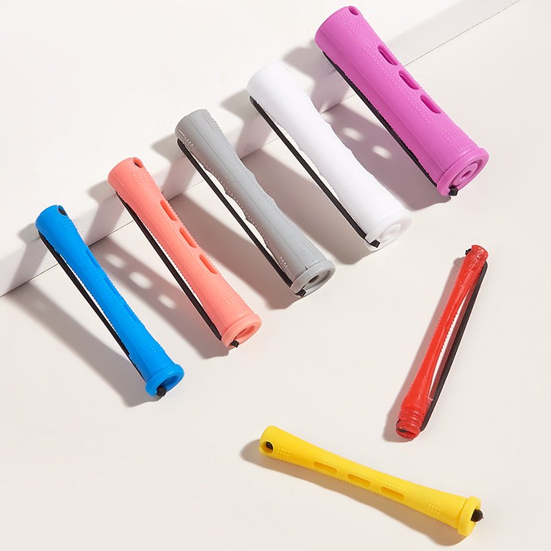 customize styling Rollers Magic salon DIY Hairdressing tools Plastic Perm Curl Rods Rollers cold wave hair perm rods