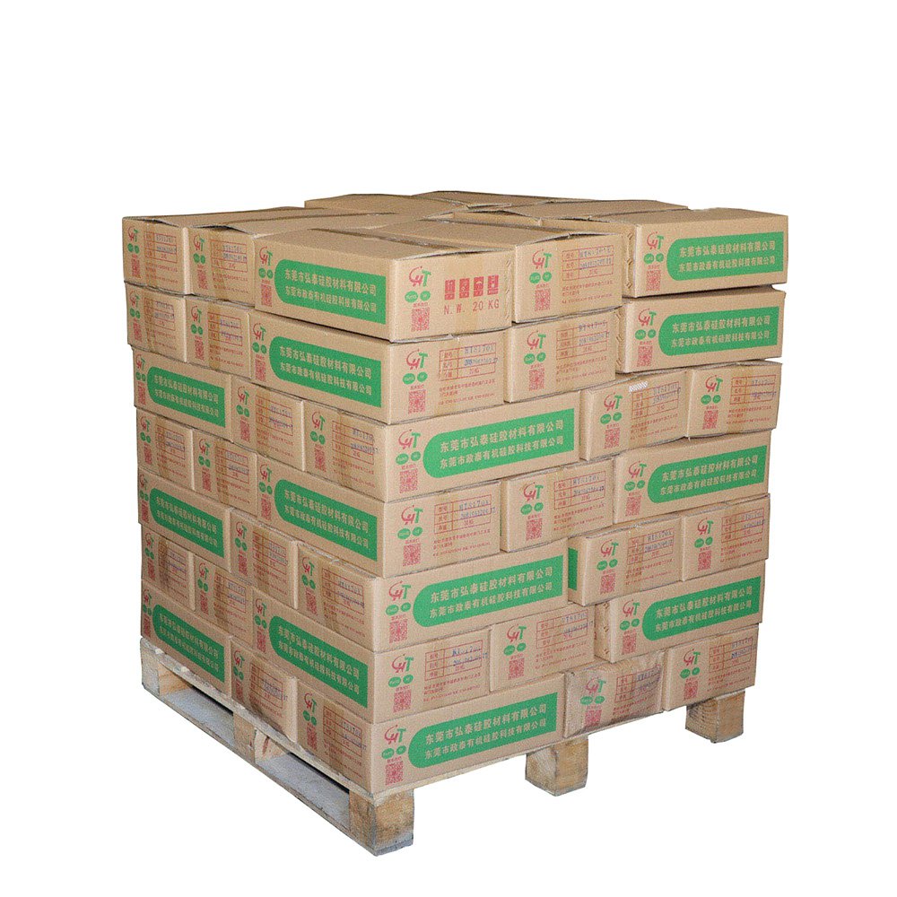 80A Good Fluidity Tasteless Suitable for Environmental Requirement Silicone Rubber Material