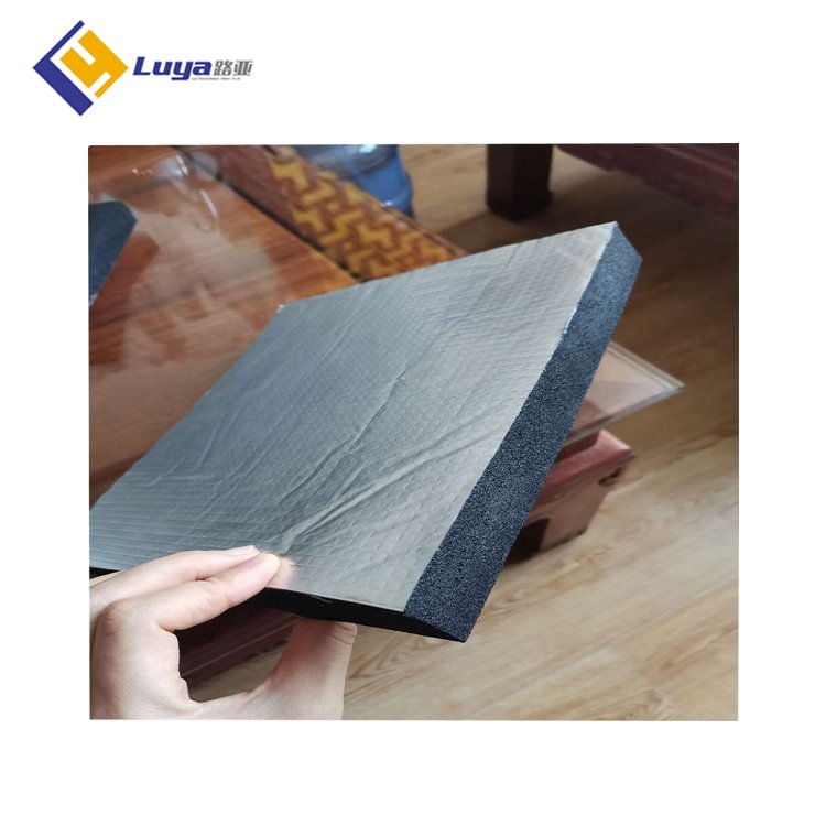 Closed cell duct NBR rubber foam board insulation material made in China