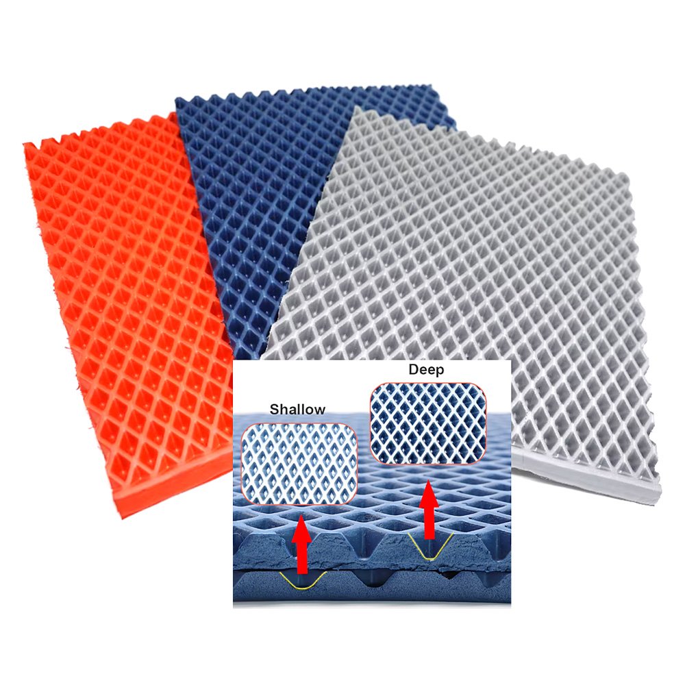 eva foam rhombus honeycomb auto floor mats Car mats/EVA Rubber Car mat Material