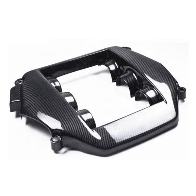 OEM Factory Custom Shape Glossy Twill Roving High Quality Car Carbon Fiber Parts Products Manufacturer