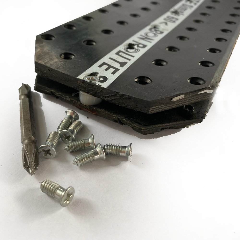 Fast installation conveyor rubber belt repair tools
