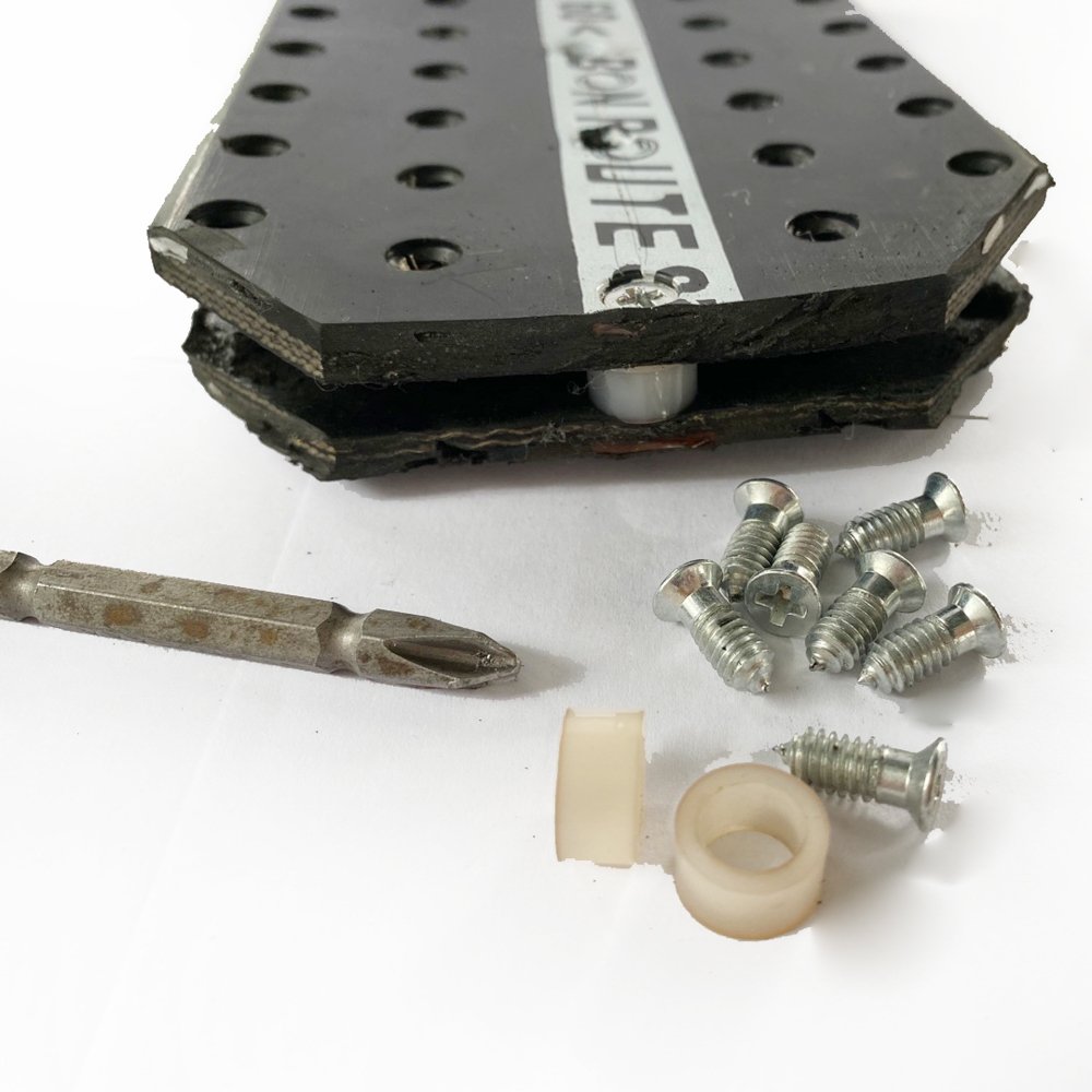 Fast installation conveyor rubber belt repair tools