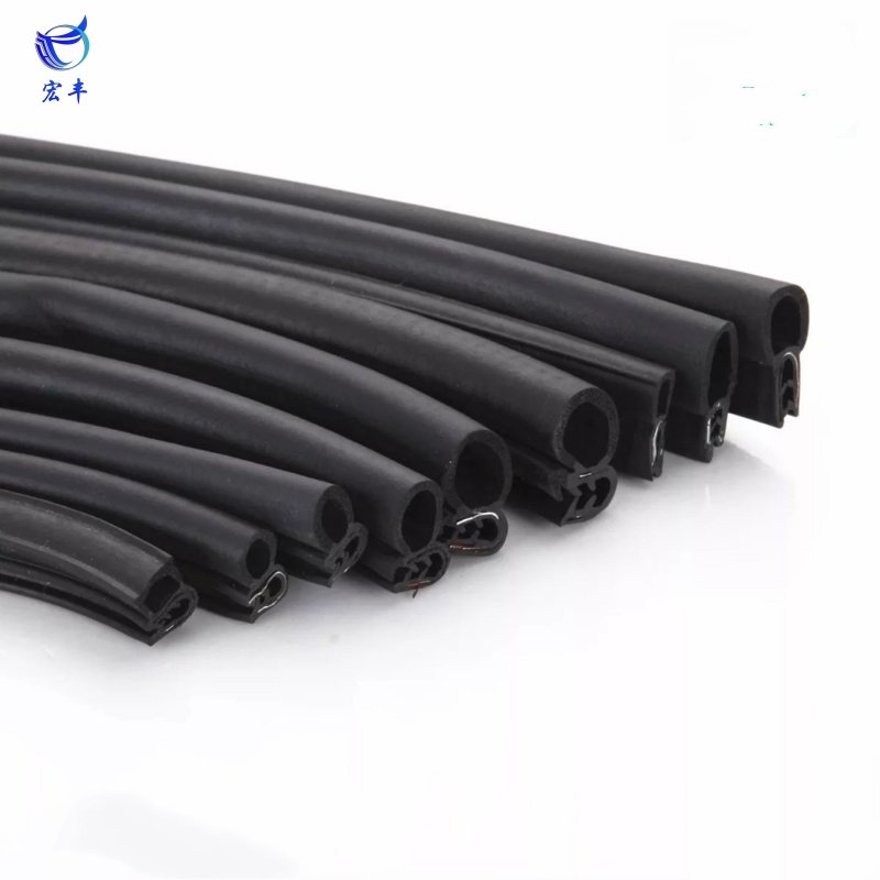 high quality Auto rubber trim seal car door weatherstrip epdm rubber Seal strip