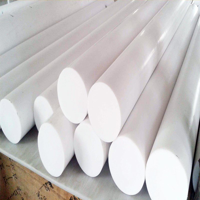 Hot selling Good quality white mold 3-200m Anti Heat Pure Plastic Bar polytef Electrical insulation PTFE rod
