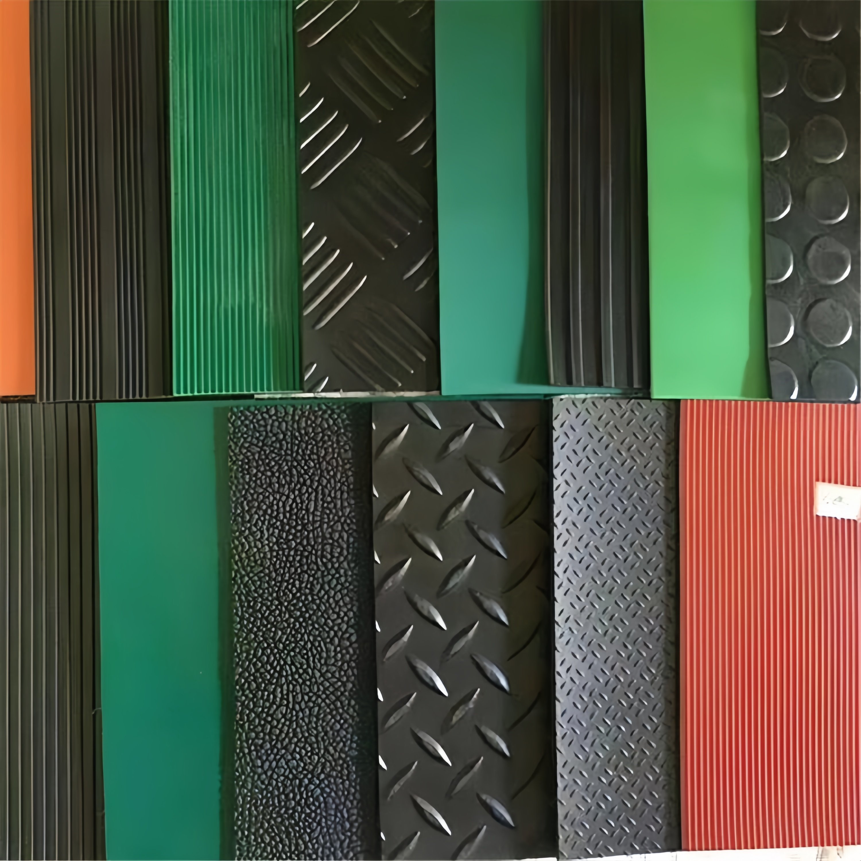 Industrial Vulcanized Butyl Rubber Sheet Floor Mat 1-50mm Heat and Aging Resistant Rubber Sheets