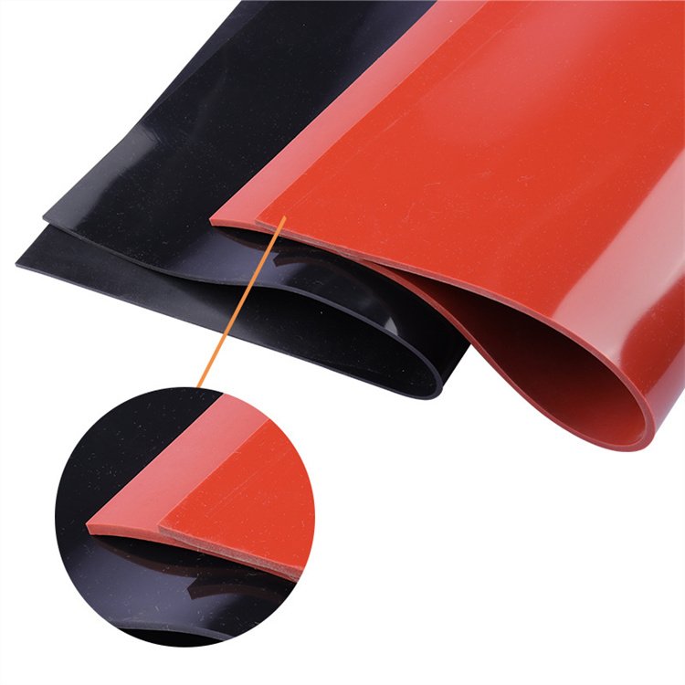 Industrial Vulcanized Butyl Rubber Sheet Floor Mat 1-50mm Heat and Aging Resistant Rubber Sheets