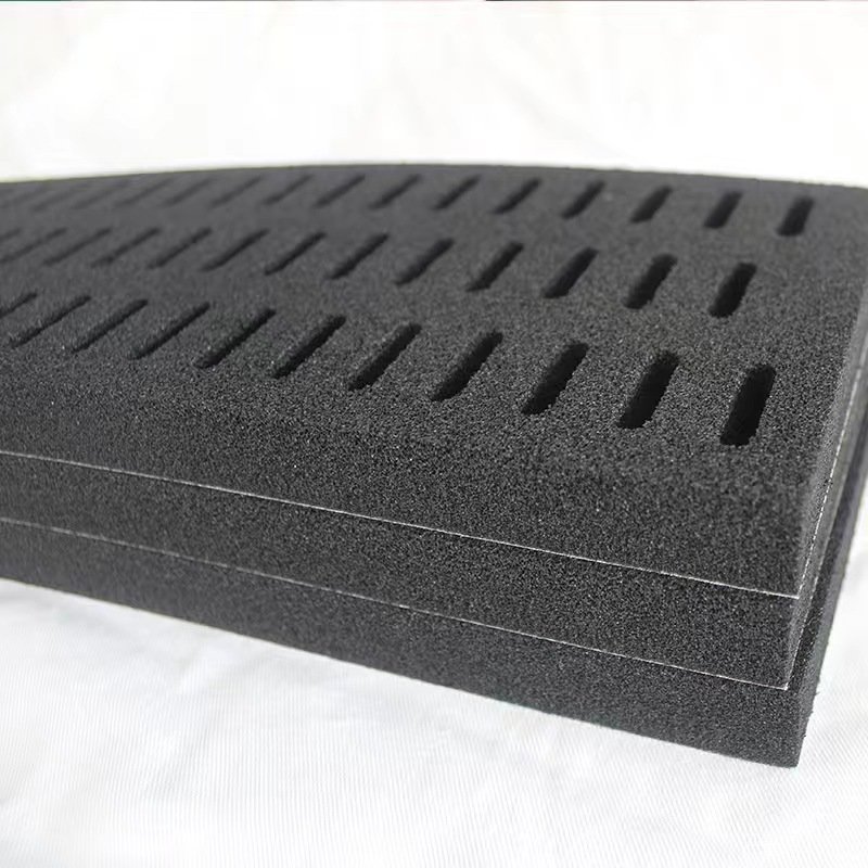 Wholesale industrial shock absorbing black color gym floor mats fabric diaphragm neoprene sbr fkm nbr epdm silicone rubber sheet