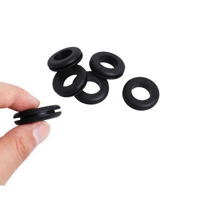 OEM rubber cable grommet 4mm small silicone connector rubber grommets parts