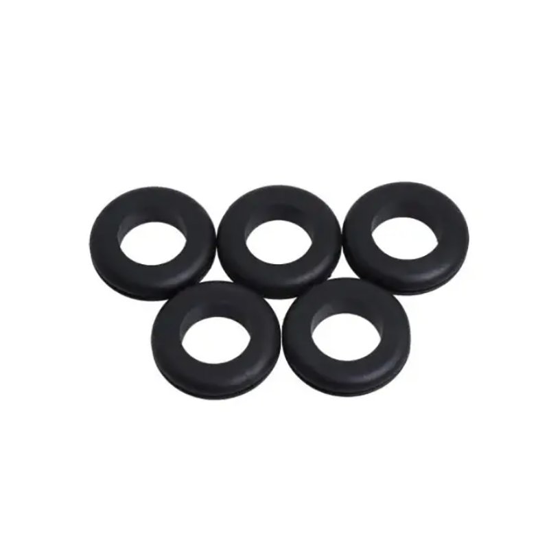 OEM rubber cable grommet 4mm small silicone connector rubber grommets parts