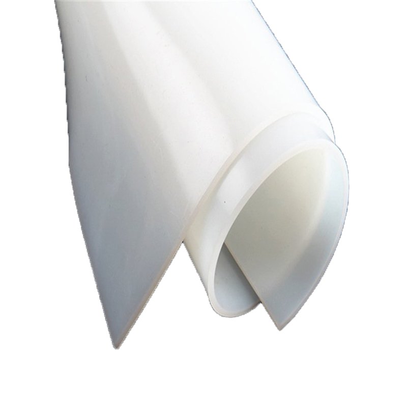 Wearing Resistance Transparent Non-toxic Silicone Elastic Rubber Sheet For Industrial Machine
