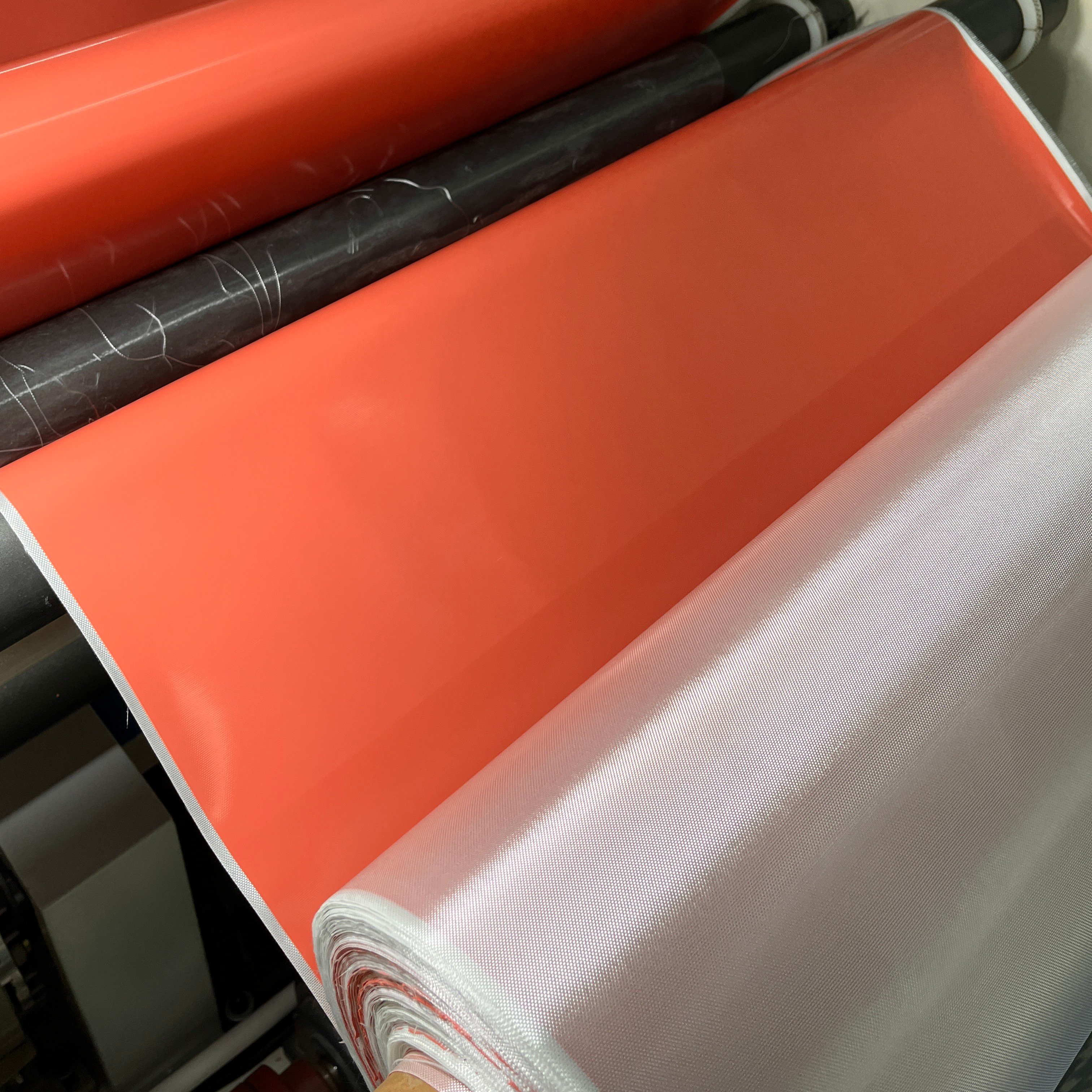 Heat Resistant High Temperature Flame Retardant Fire Resistant Silicone Coated Fiberglass Cloth