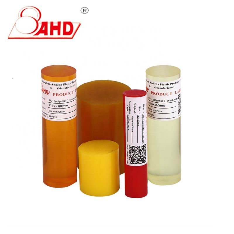 Natural Cast Hardness 90A PU Polyurethane Plastic PU Rod