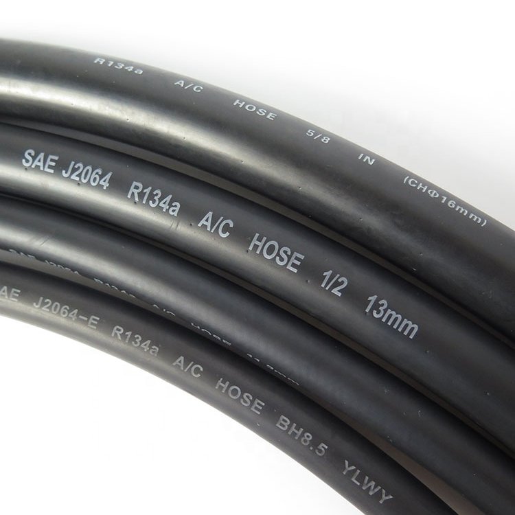 Auto Spare Parts J2064 Type C Car Air Conditioning Hose Black ISO Abarth EPDM R134a Resistance, Ozone Resistance R134a 1234yf