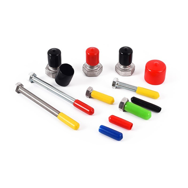 Rubber cap round pipe sealing cap thread protective sleeve rubber protective cap rubber sleeve copper pipe plug