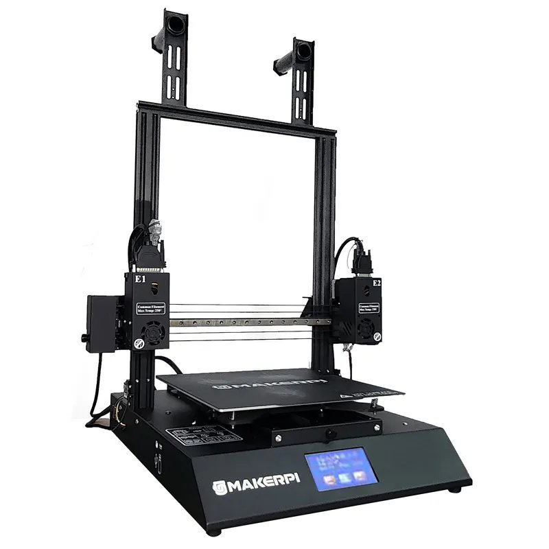 Easy Operate Multifunction the Cheapest Plastic Dual Extruder Fdm 3d Printer Impresora 3d Printer