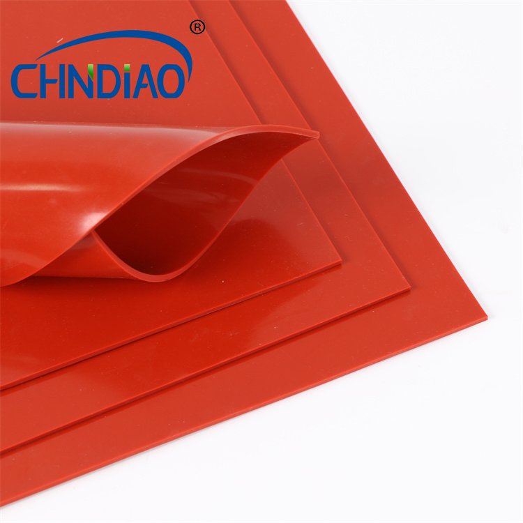 High temperature white 3mm 5mm 8mm 60 shore platinum cured silicone rubber roll sheet