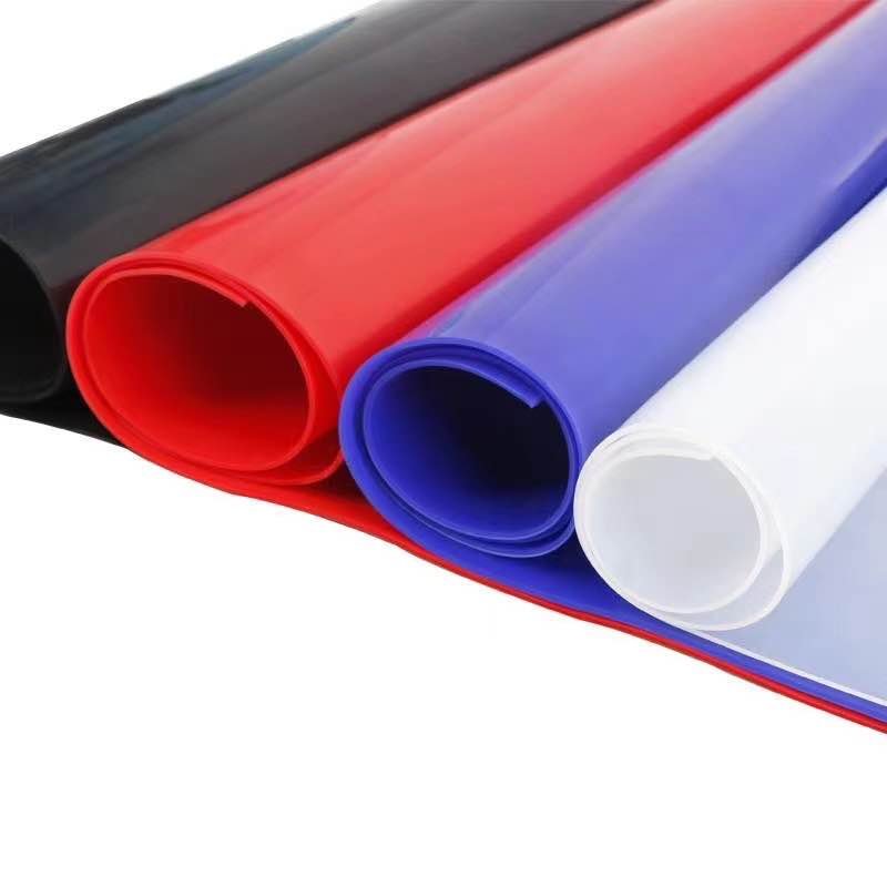 High temperature white 3mm 5mm 8mm 60 shore platinum cured silicone rubber roll sheet