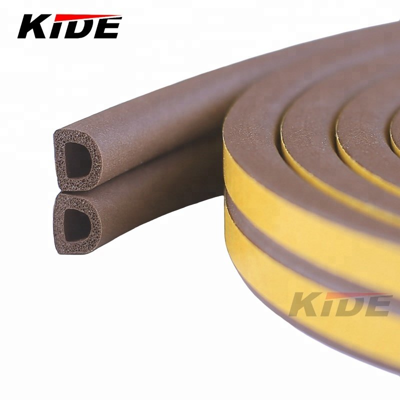 Door Seal Weather Stripping, Window Rubber Seal Strip Self Adhesive Foam Tape for Draft Stopper Gap Blocker and Wind blocker,16F