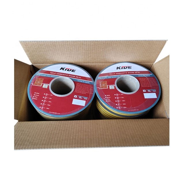 Door Seal Weather Stripping, Window Rubber Seal Strip Self Adhesive Foam Tape for Draft Stopper Gap Blocker and Wind blocker,16F