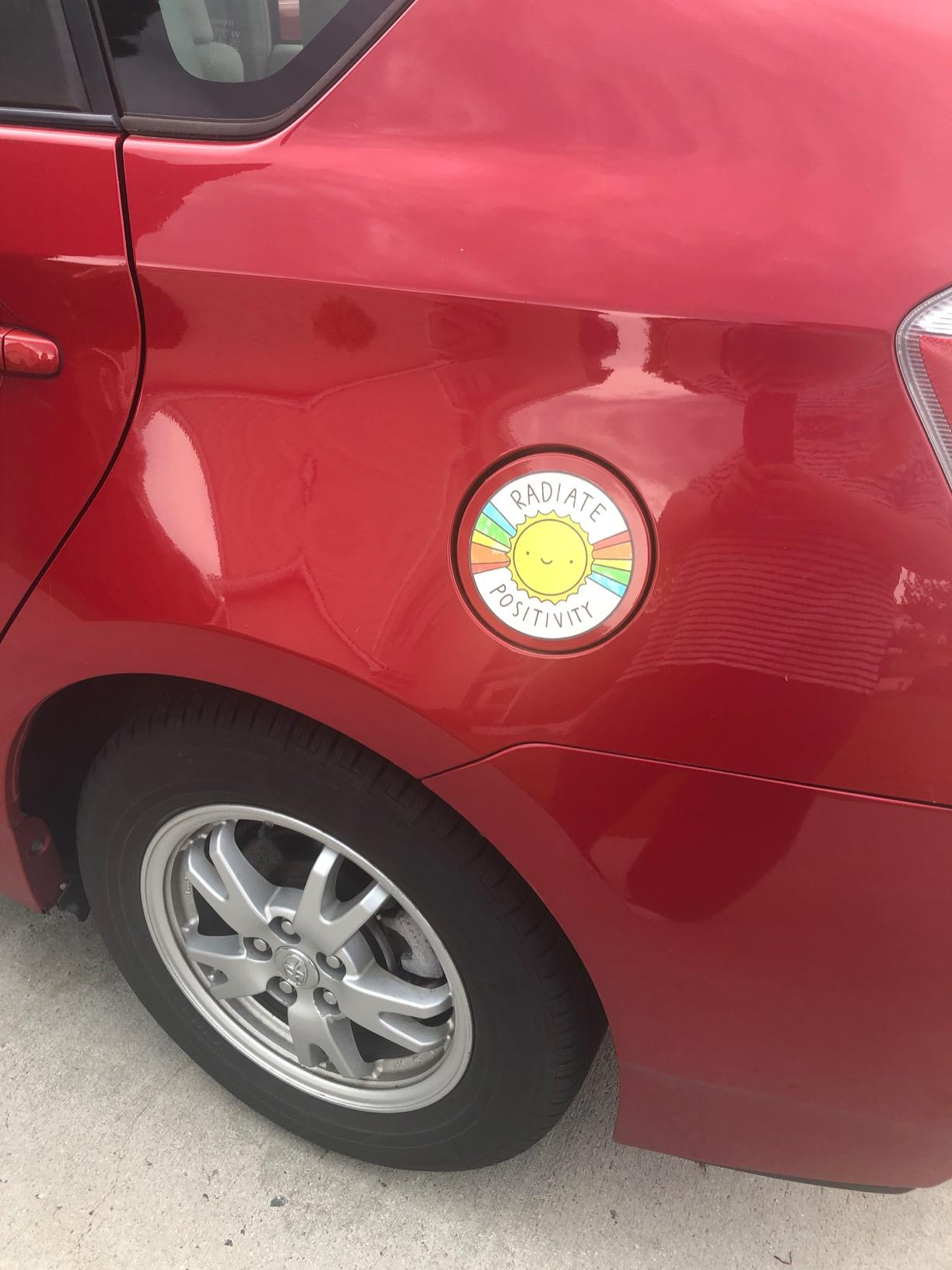 Cat Pawprint Magnet Decals Duty Automotive Magnet Stickers for Car