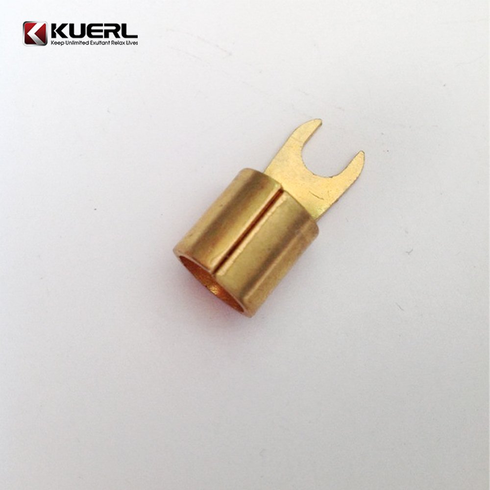 Pure copper O shaped U shaped car power wire terminal 2GA~10GA car battery terminal
