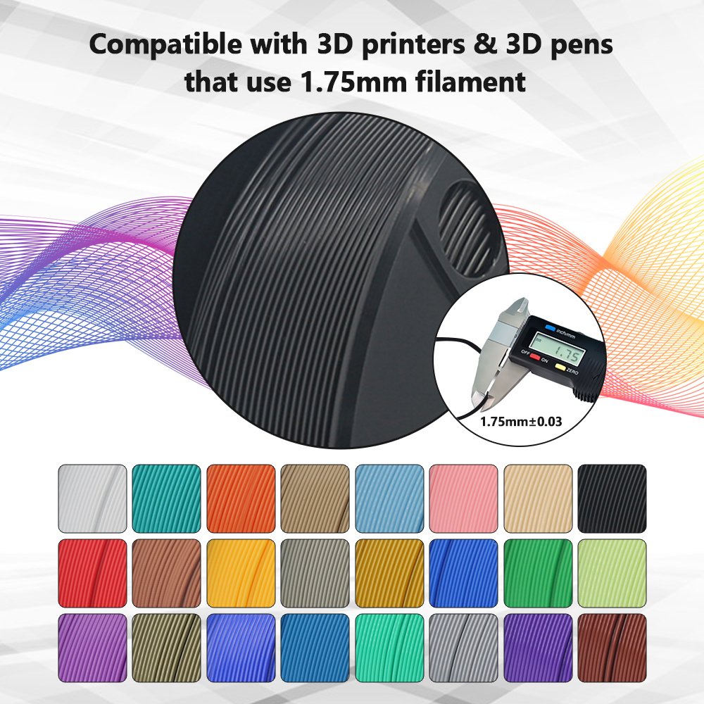 Wholesale 3D Plastic Rods 3d pen filament Customized 1kg Biodegradable PLA 3d printer filament
