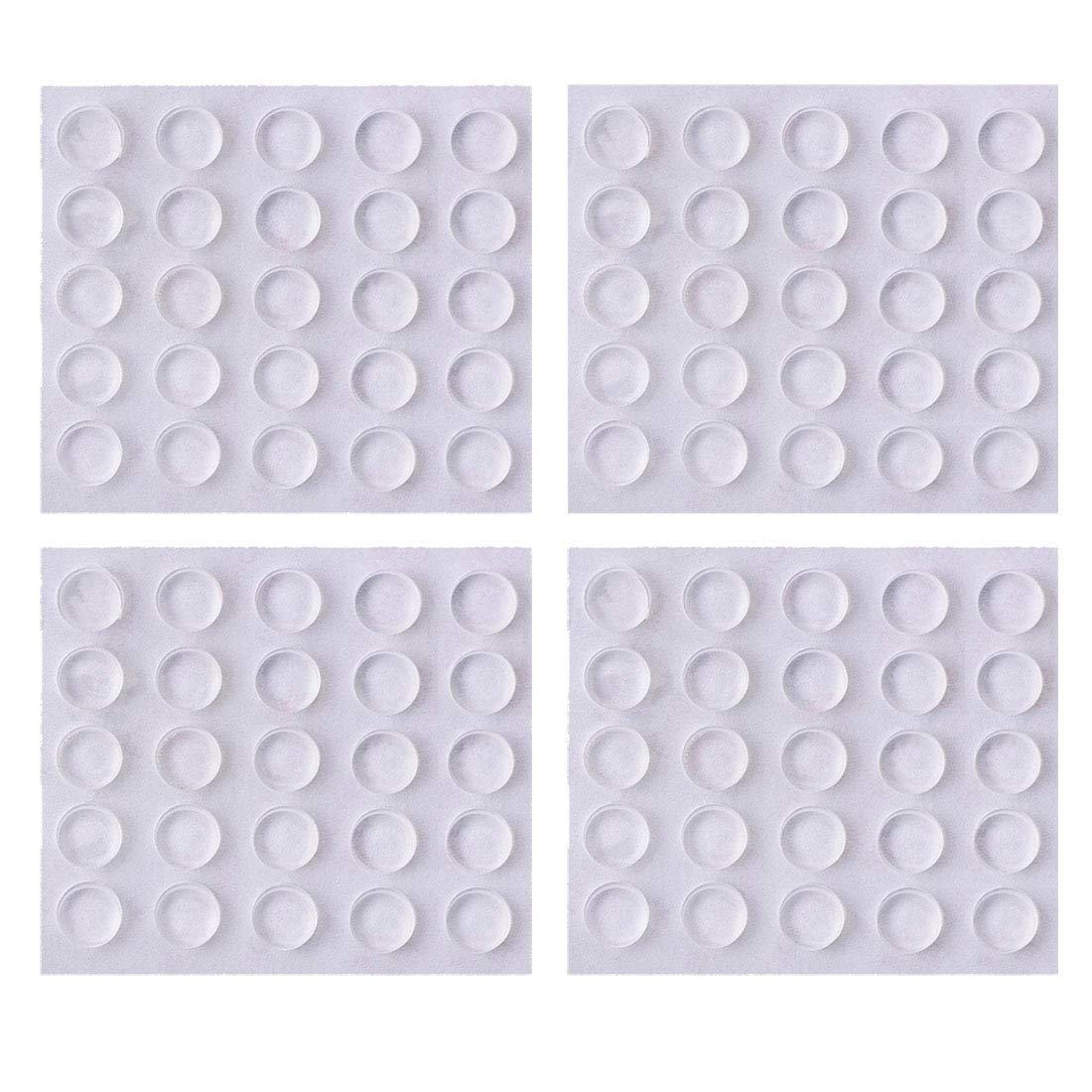 Clear Rubber Feet Adhesive Bumper Pads Self Stick Bumpers Furniture Foot Pads