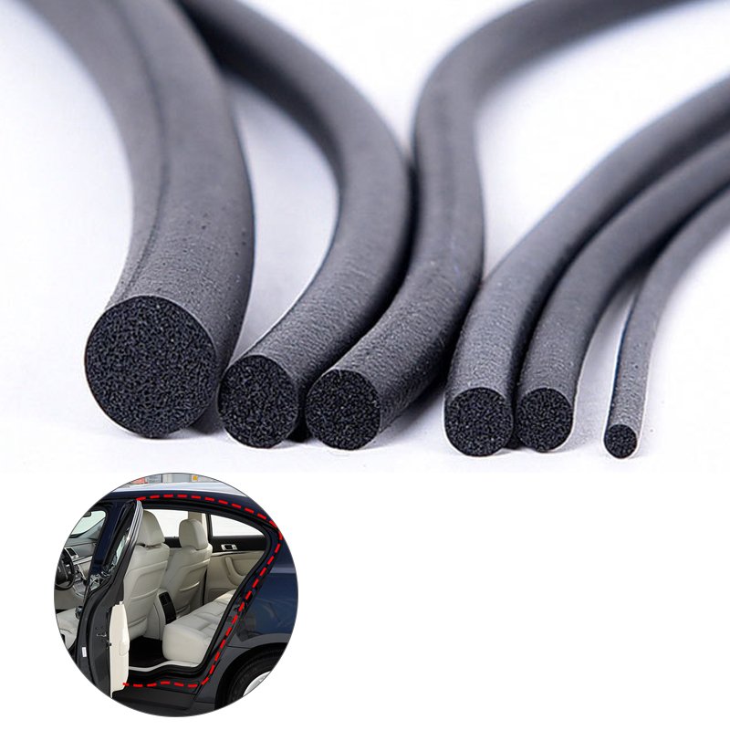 Manufacturer customized waterproof extruded high temperature car silicone rubber sealing strip
