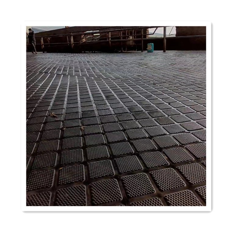 6mm thickness one side rubber one side fabric with fabric inserted rubber sheets roll for cow bed rubber mattess