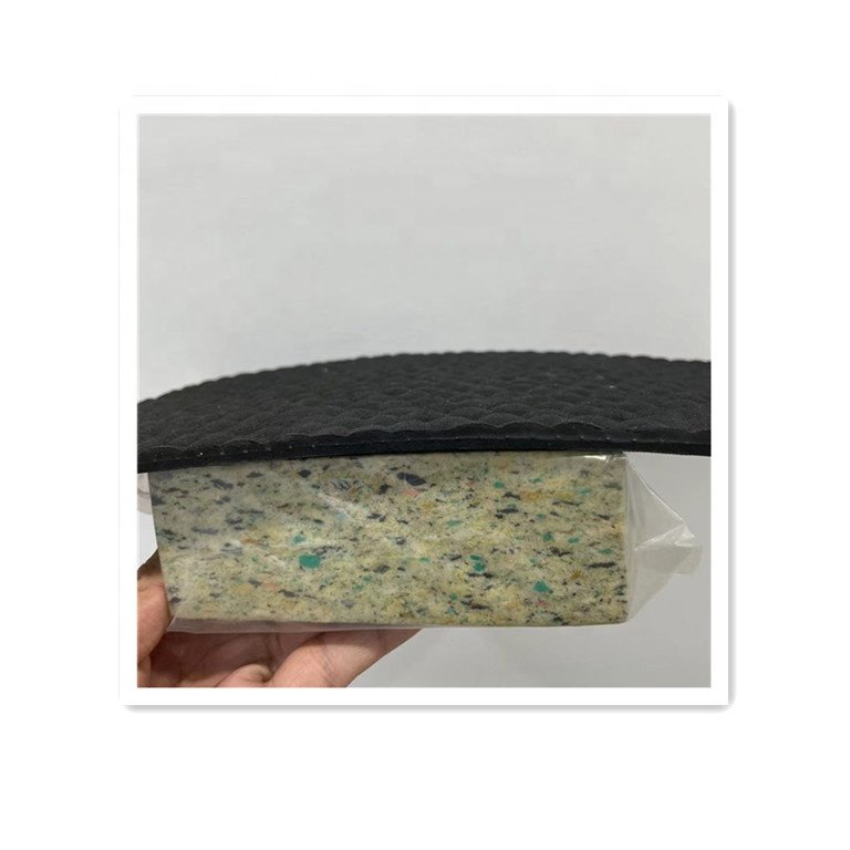 6mm thickness one side rubber one side fabric with fabric inserted rubber sheets roll for cow bed rubber mattess