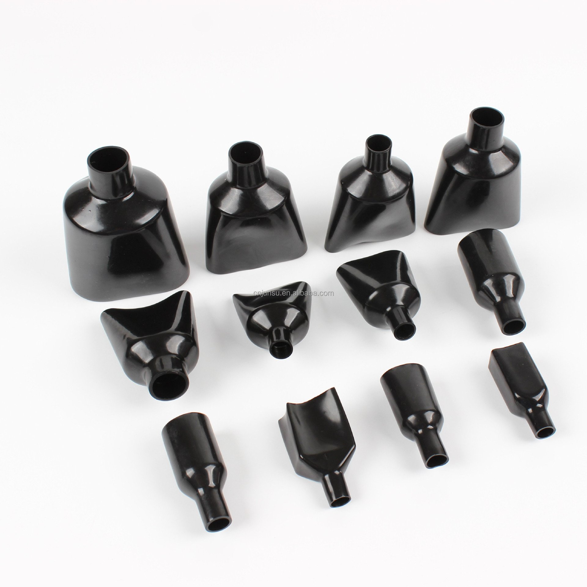 Terminal block soft rubber pipe type battery type terminal insulation sheath pile head battery protection sleeve