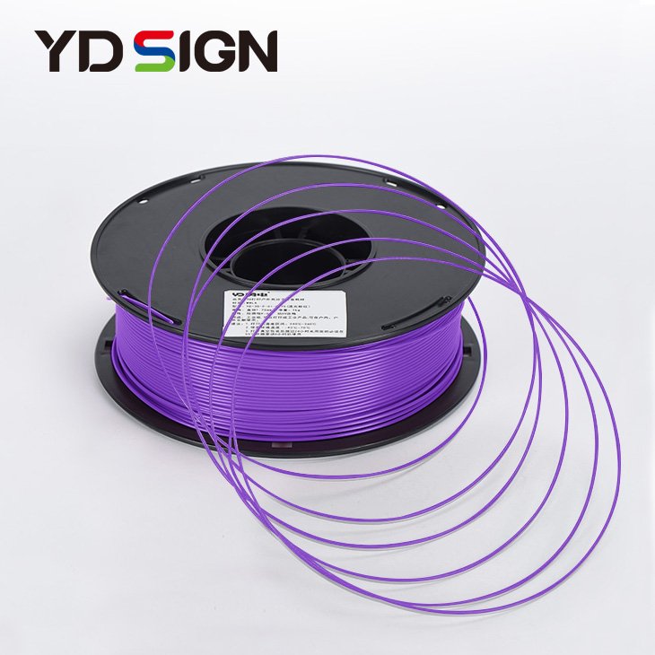 YDSIGN MMLA Printer Filament 1.75mm 1kg/roll 3D Filament Colorful 3D Printing Filament UV Resistant