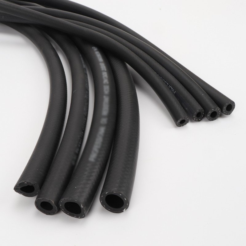 Made in China Hot Selling Products Automotive Cotton Thread Braided EPDM Rubber Hose Flexible Customized Fuel Resistant Hose