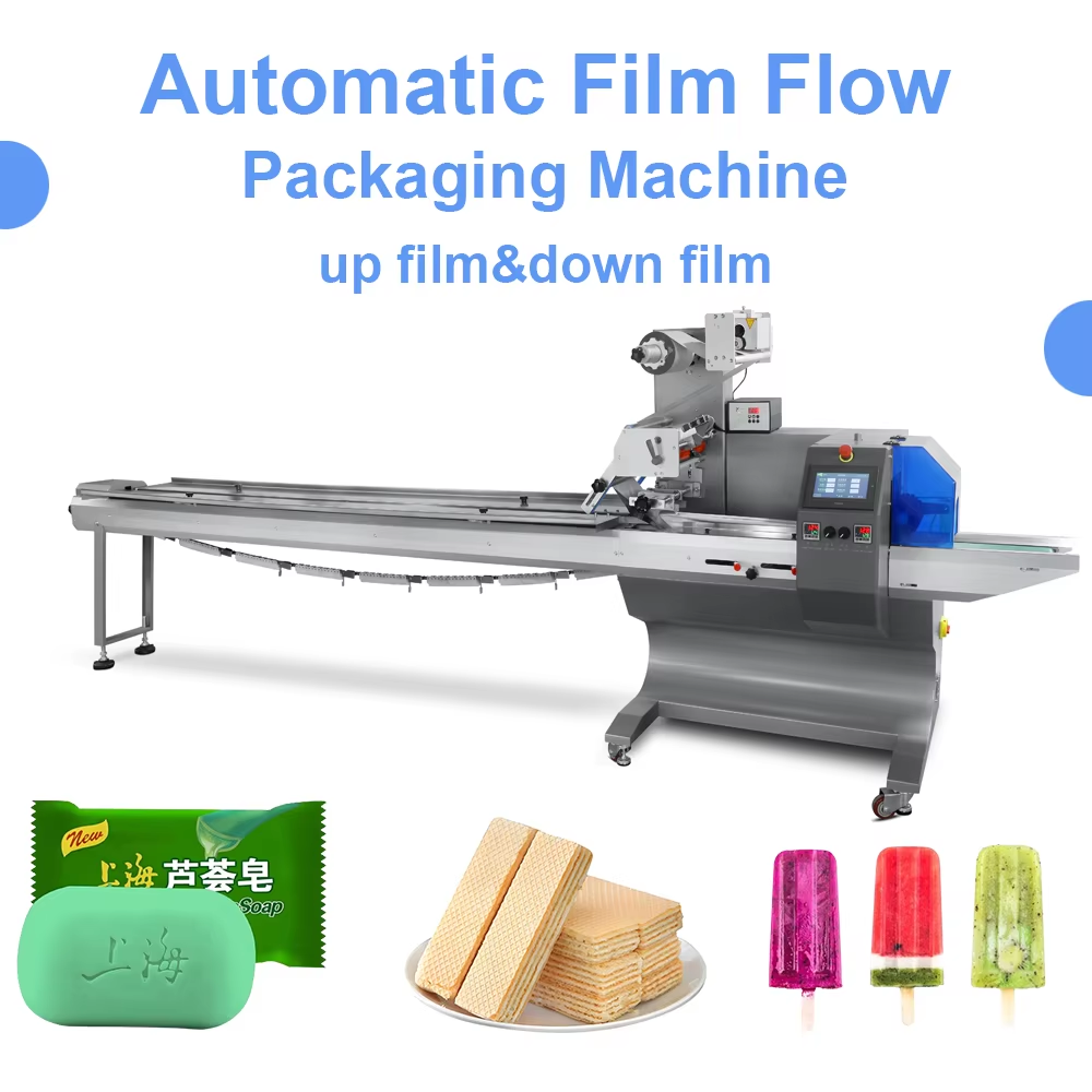 High Quality Automatic Coffee Granola Oatmeal Molar Rod Pillow Packaging Machine