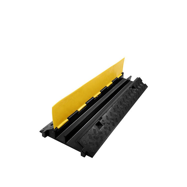 Jiadong Better Choice 3 Channels 3-Way Rubber Cable Protector Cable Ramp New Factory Product for Automotive Use