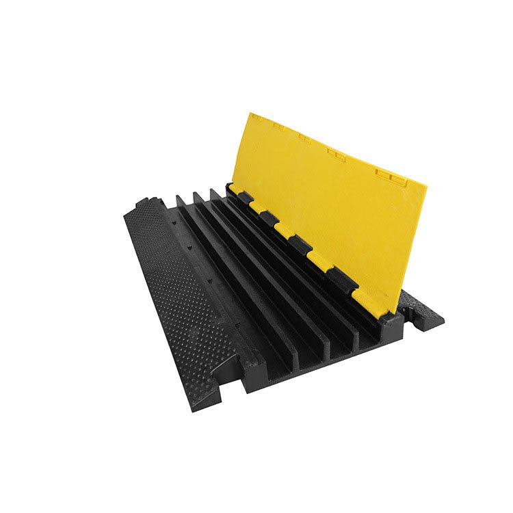 Jiadong Better Choice 3 Channels 3-Way Rubber Cable Protector Cable Ramp New Factory Product for Automotive Use