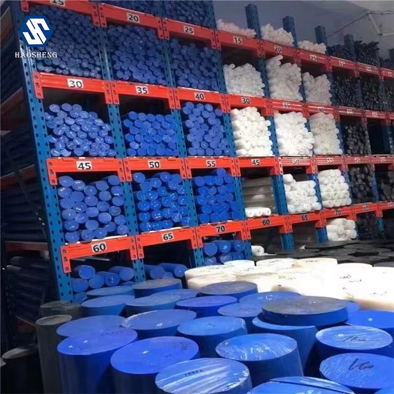 Manufactur polyethyle rod hdpe nylon rod pa6 plastic bar pom rod customsupplier plastic