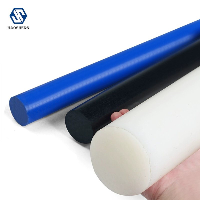 Manufactur polyethyle rod hdpe nylon rod pa6 plastic bar pom rod customsupplier plastic