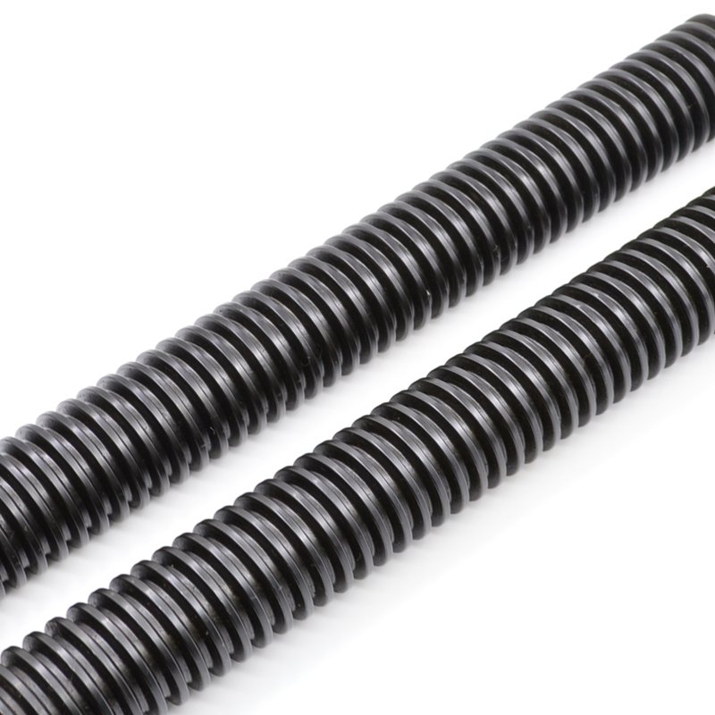 High precision stainless steel unc trapezoidal full threaded rod for engraving machine